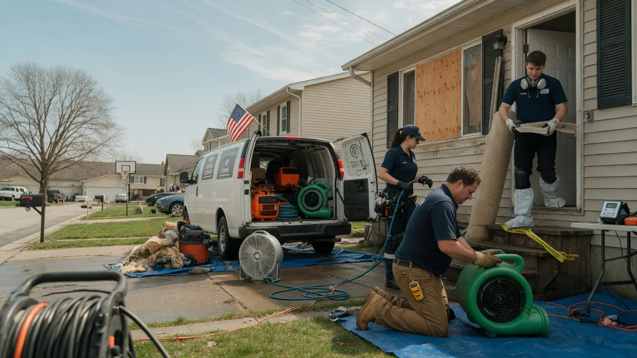 Water Damage Restoration in Bowman, ND near me